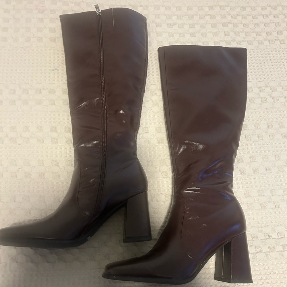 Brown boots